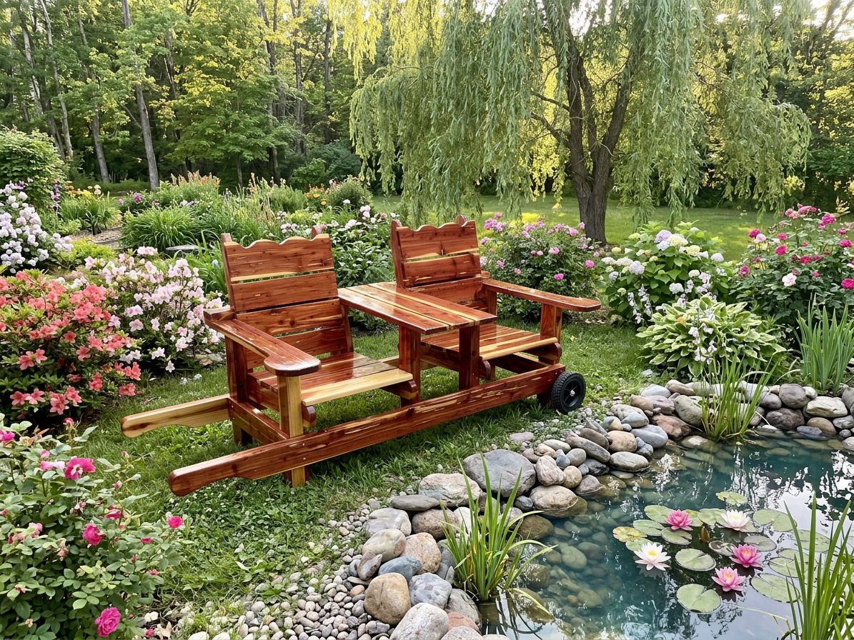 Two Seat Garden Bench
