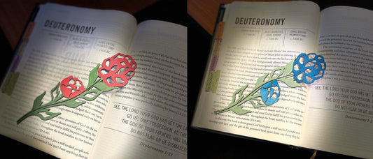 Handmade Reversable Bookmarks