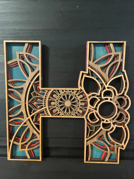 Letter Mandala