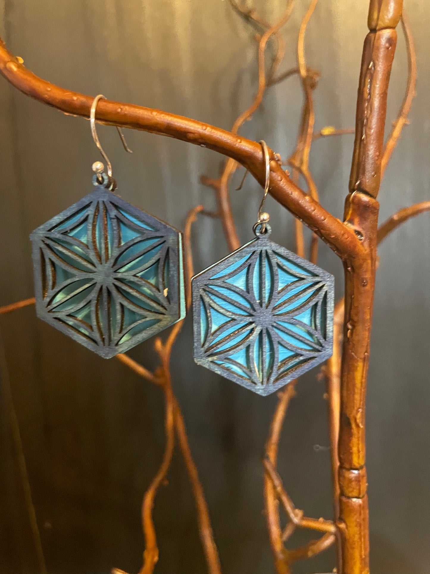 Wood Earrings
