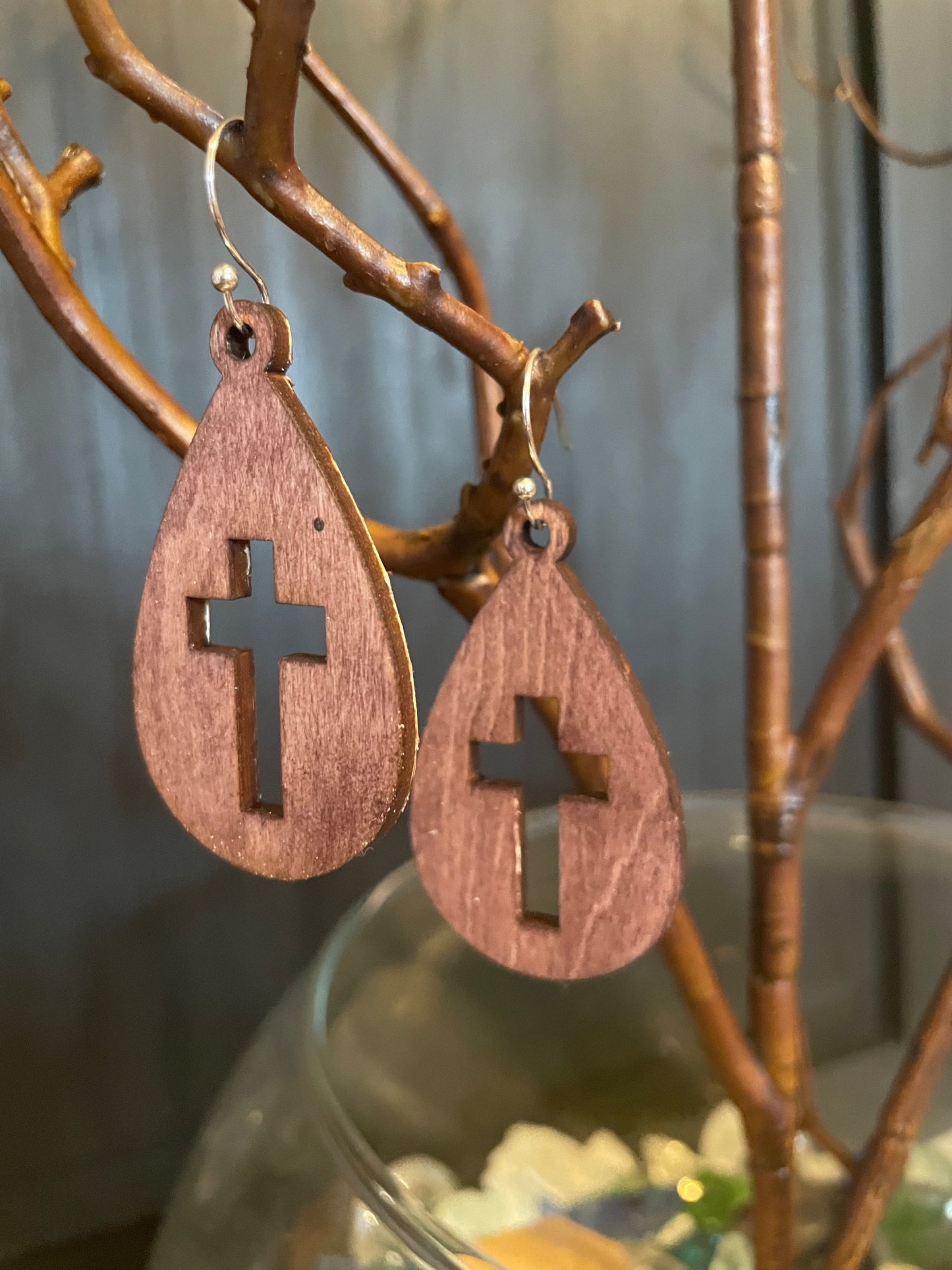 Wood Earrings