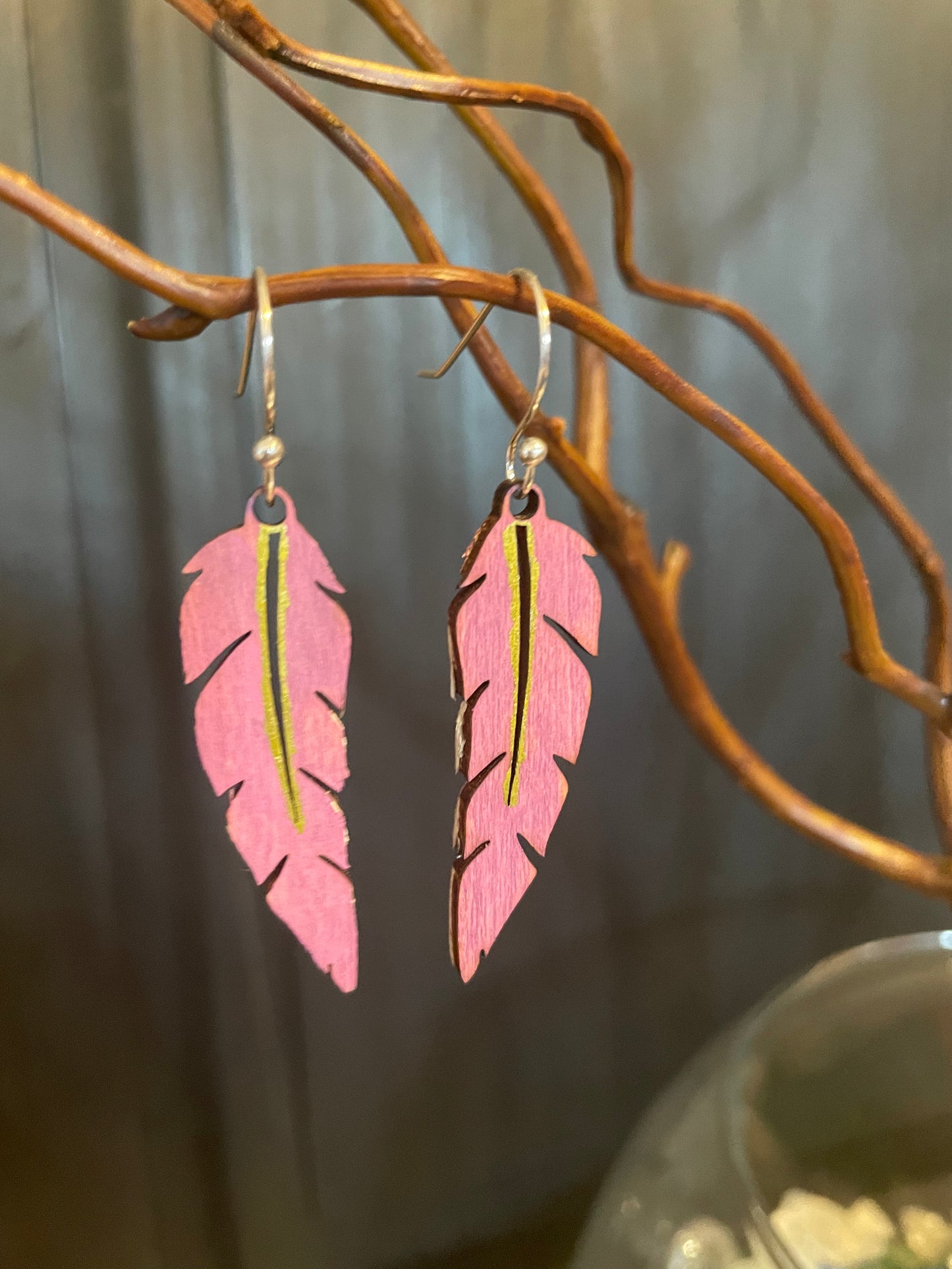Wood Earrings
