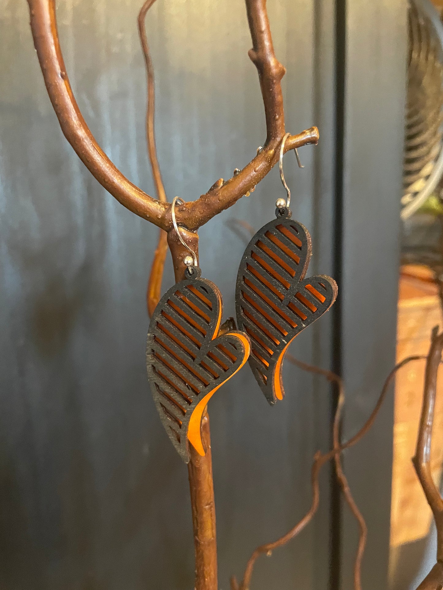 Wood Earrings