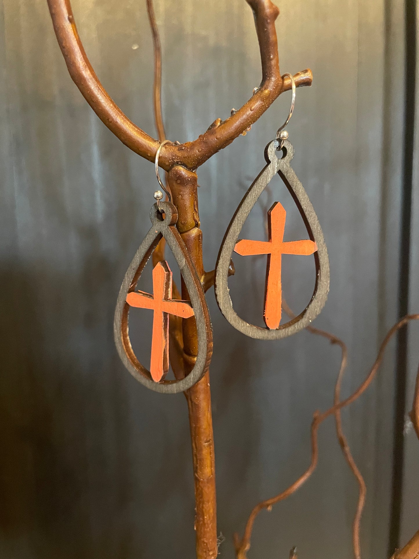 Wood Earrings