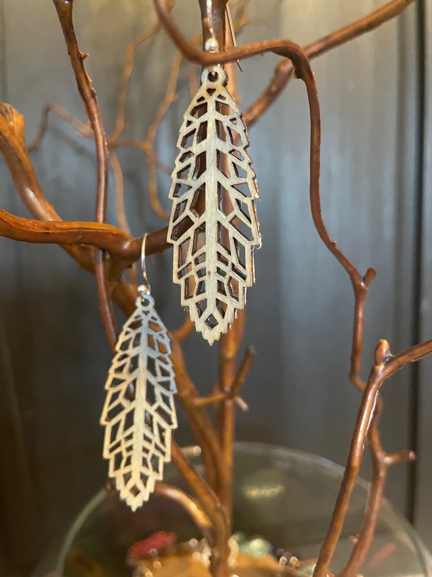 Wood Earrings