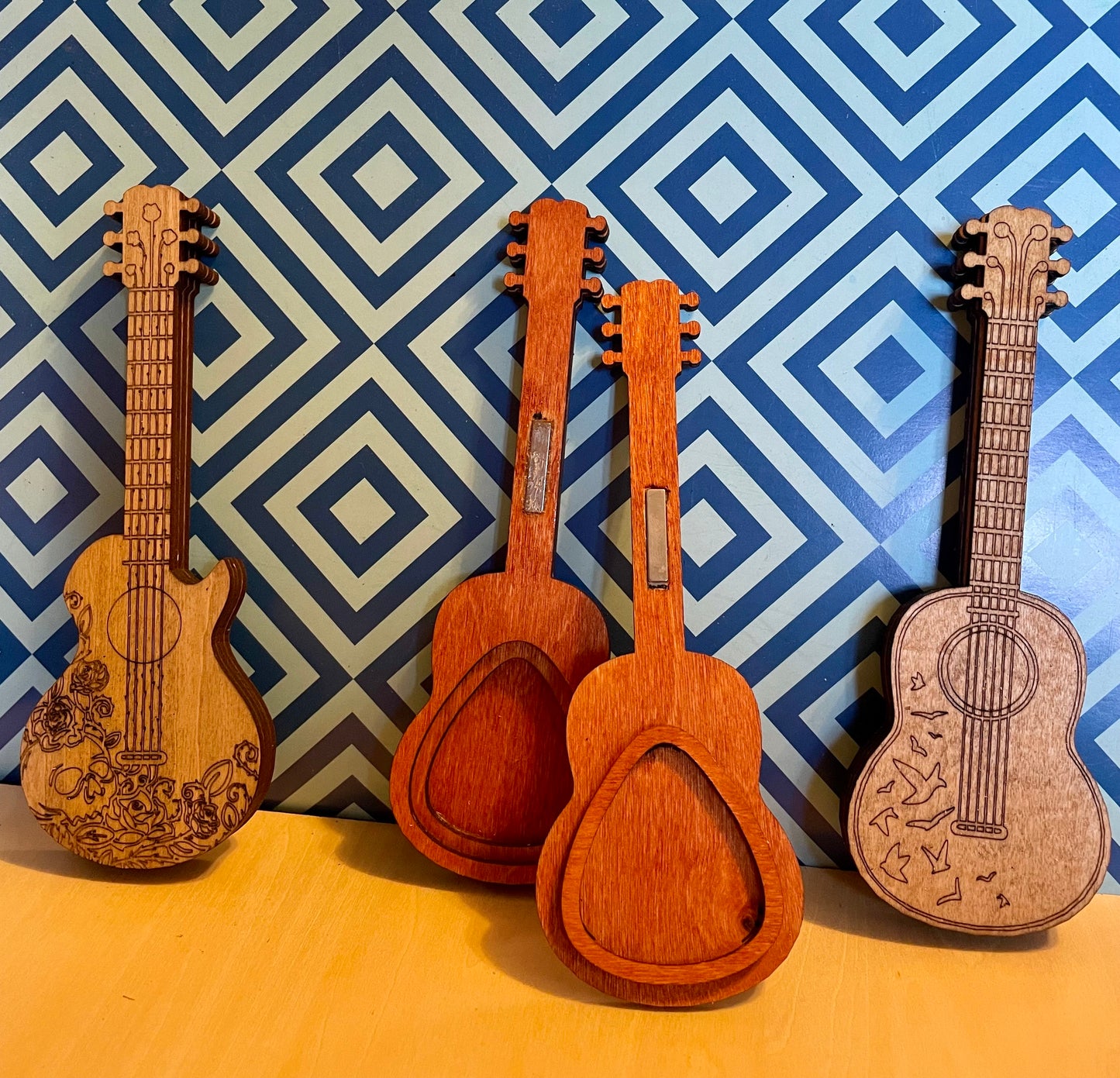 Guitar Pick Holder - Customizable