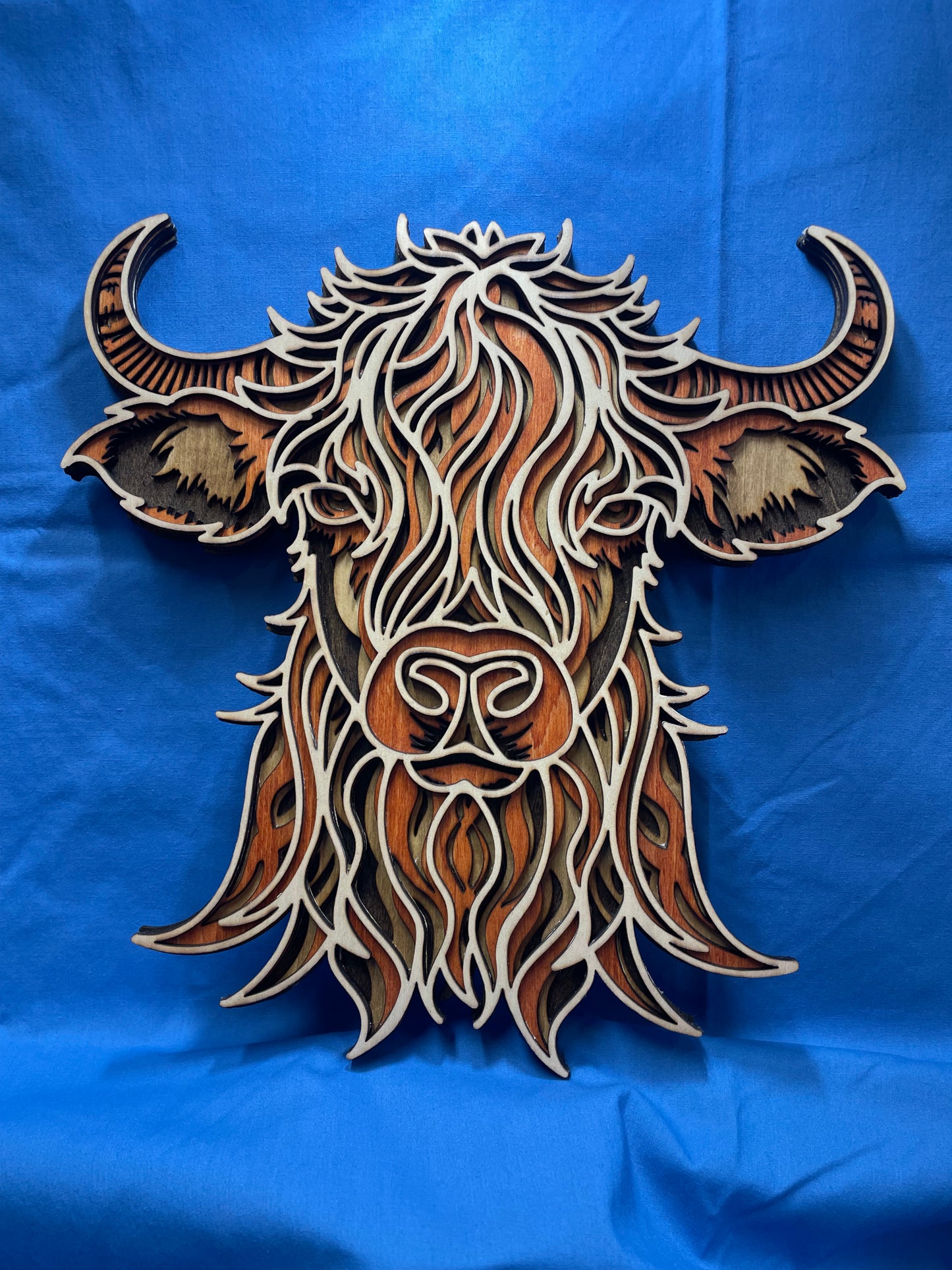3d Highland Cow
