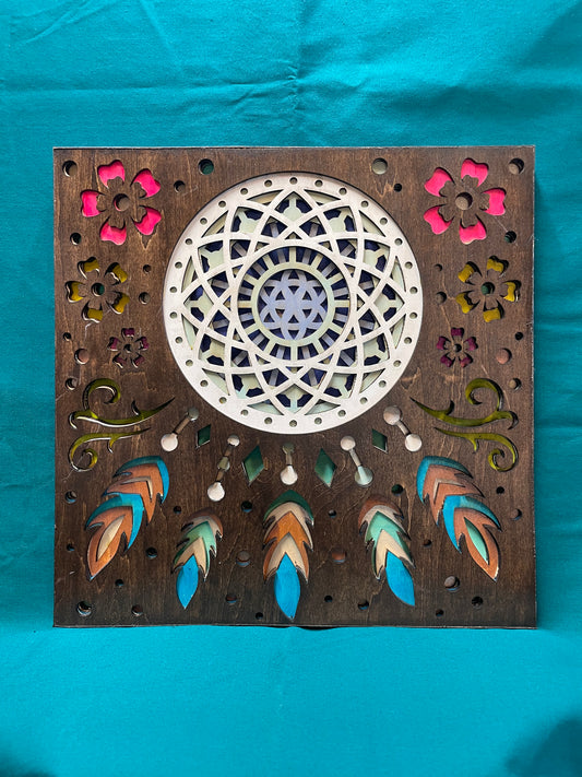 Wood Crafted Dream Catcher