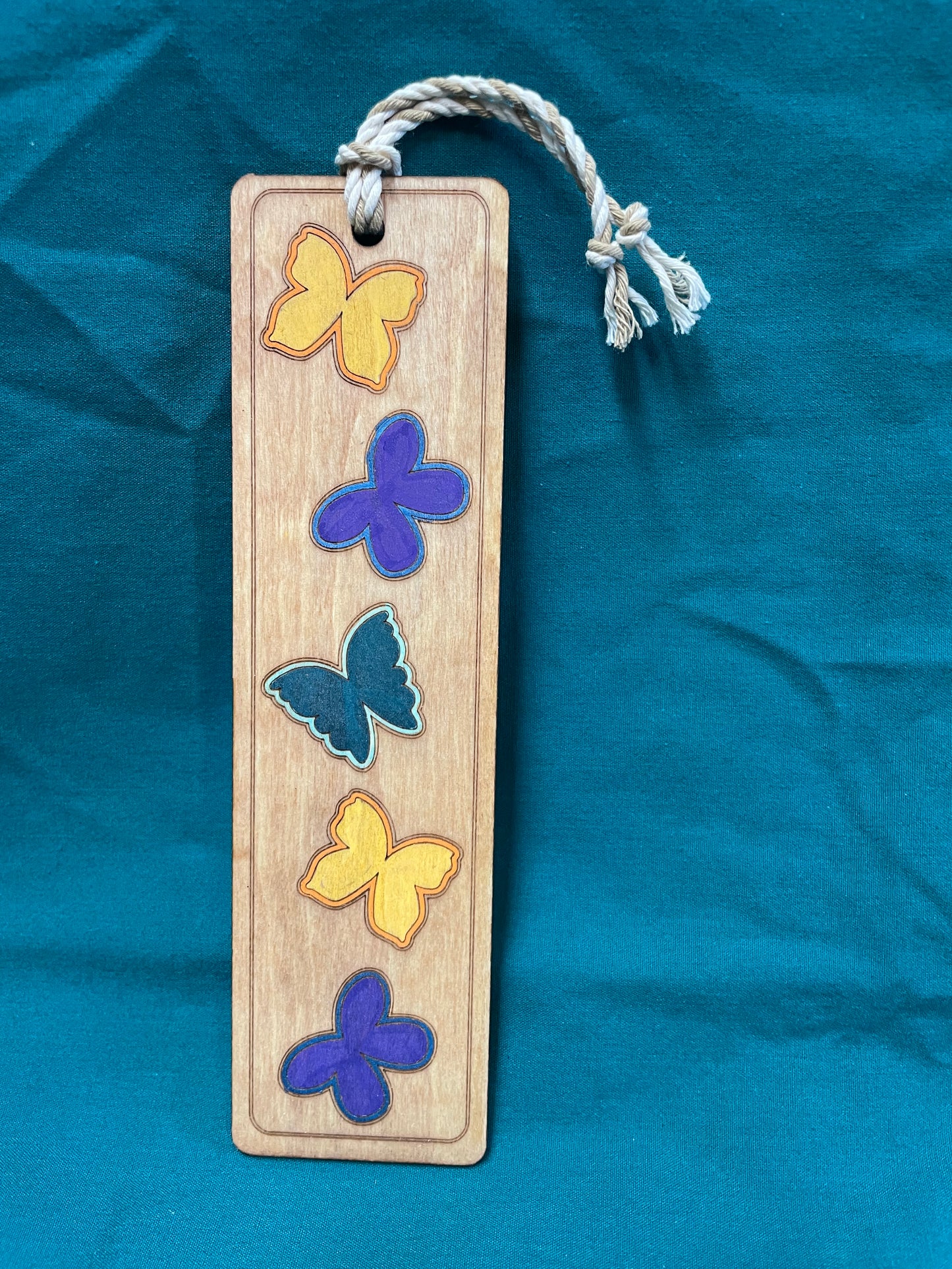 Handmade Reversable Bookmarks