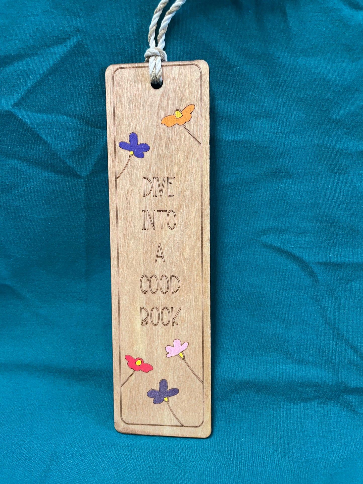 Handmade Reversable Bookmarks