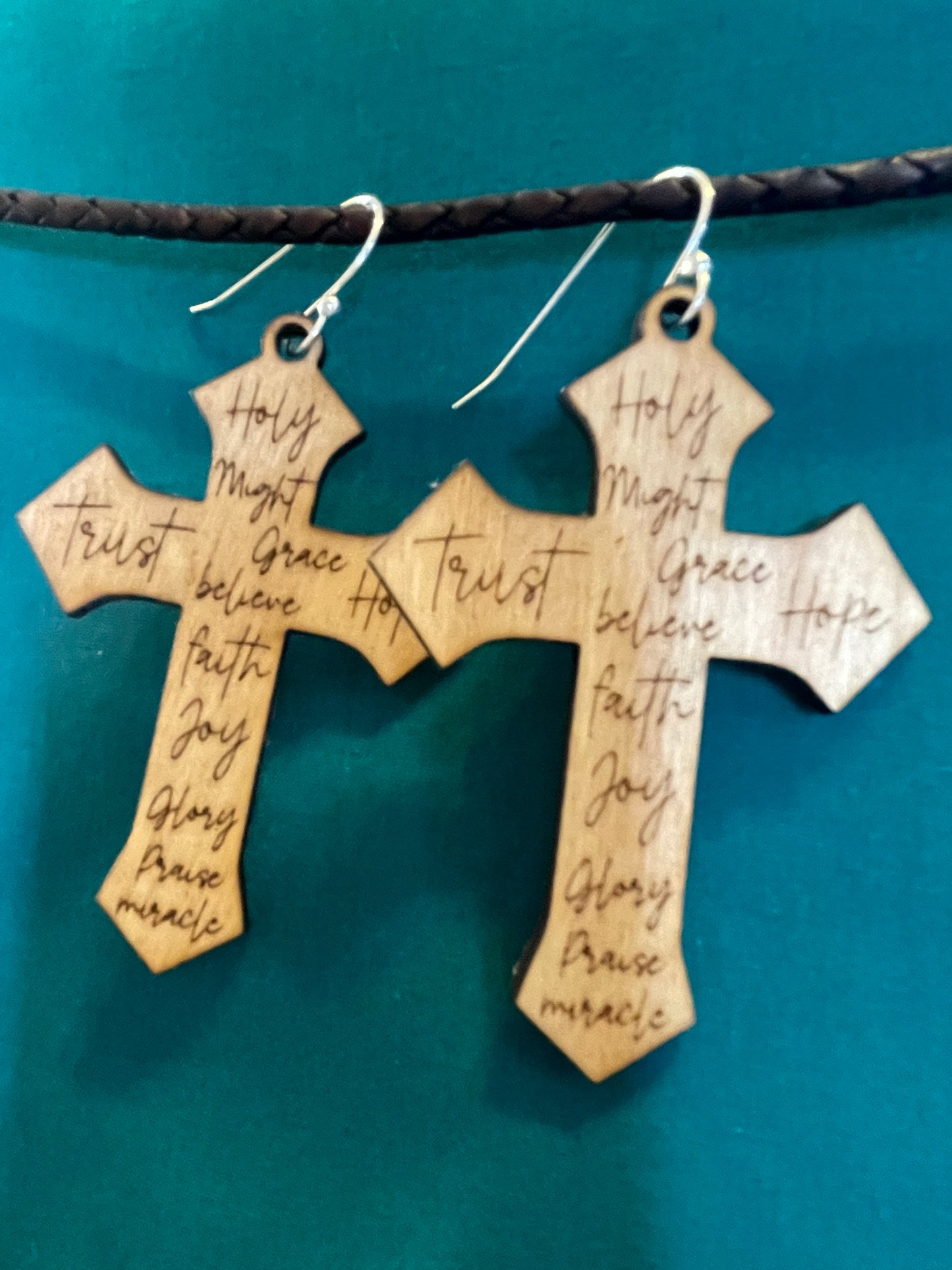 Wood Earrings