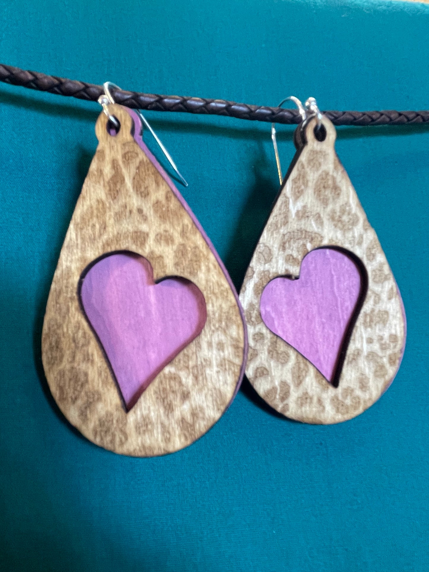 Wood Earrings