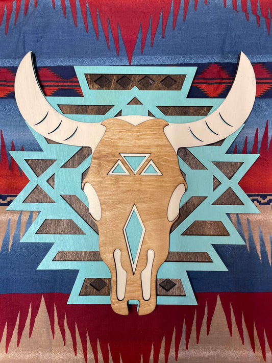 Cow Skull Wall Decor