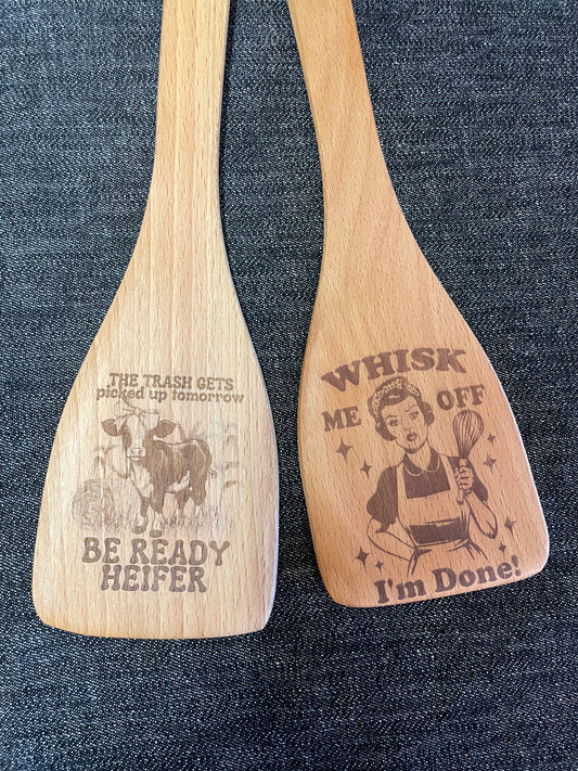 Custom Wooden Spatula