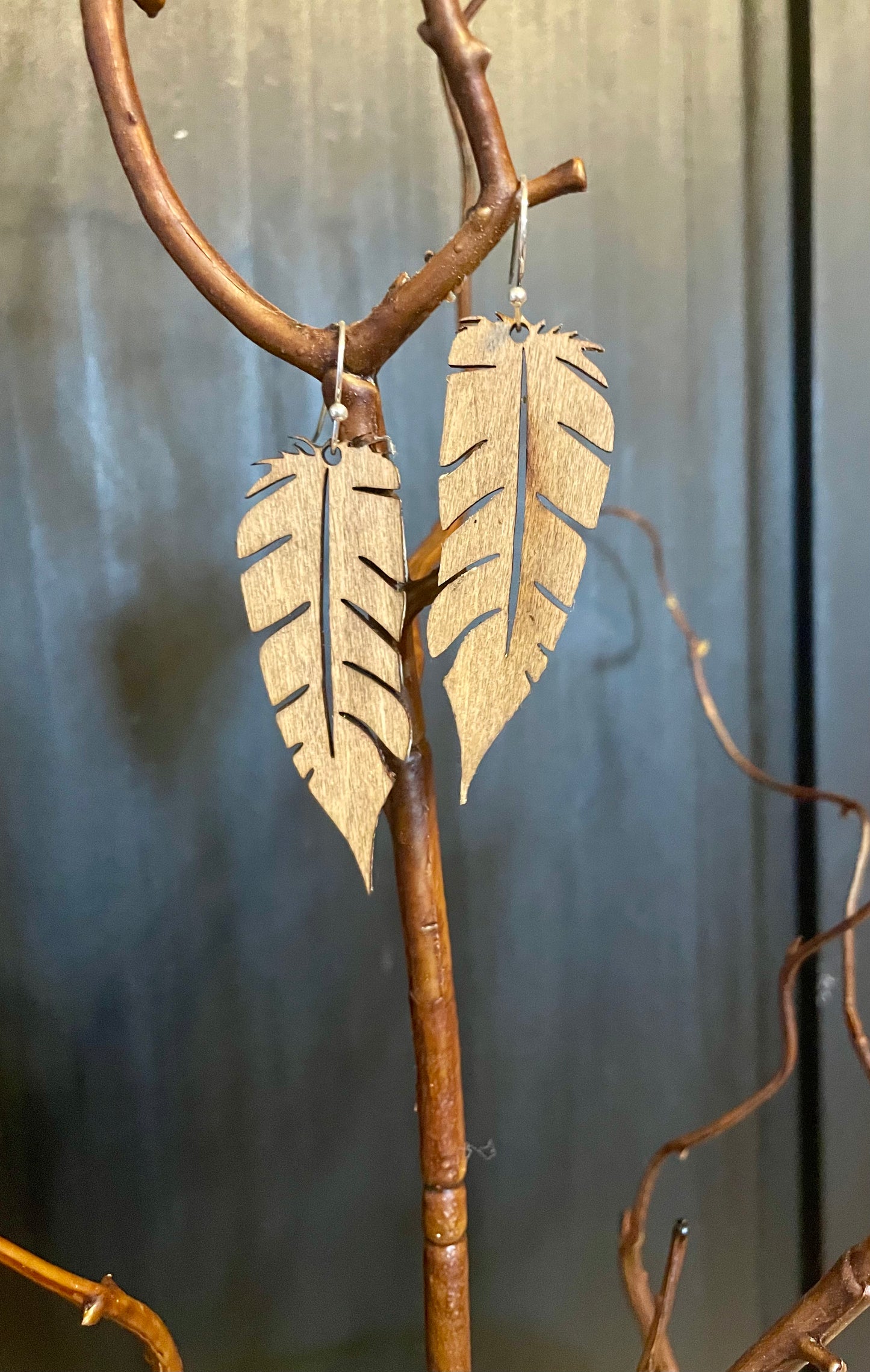 Wood Earrings