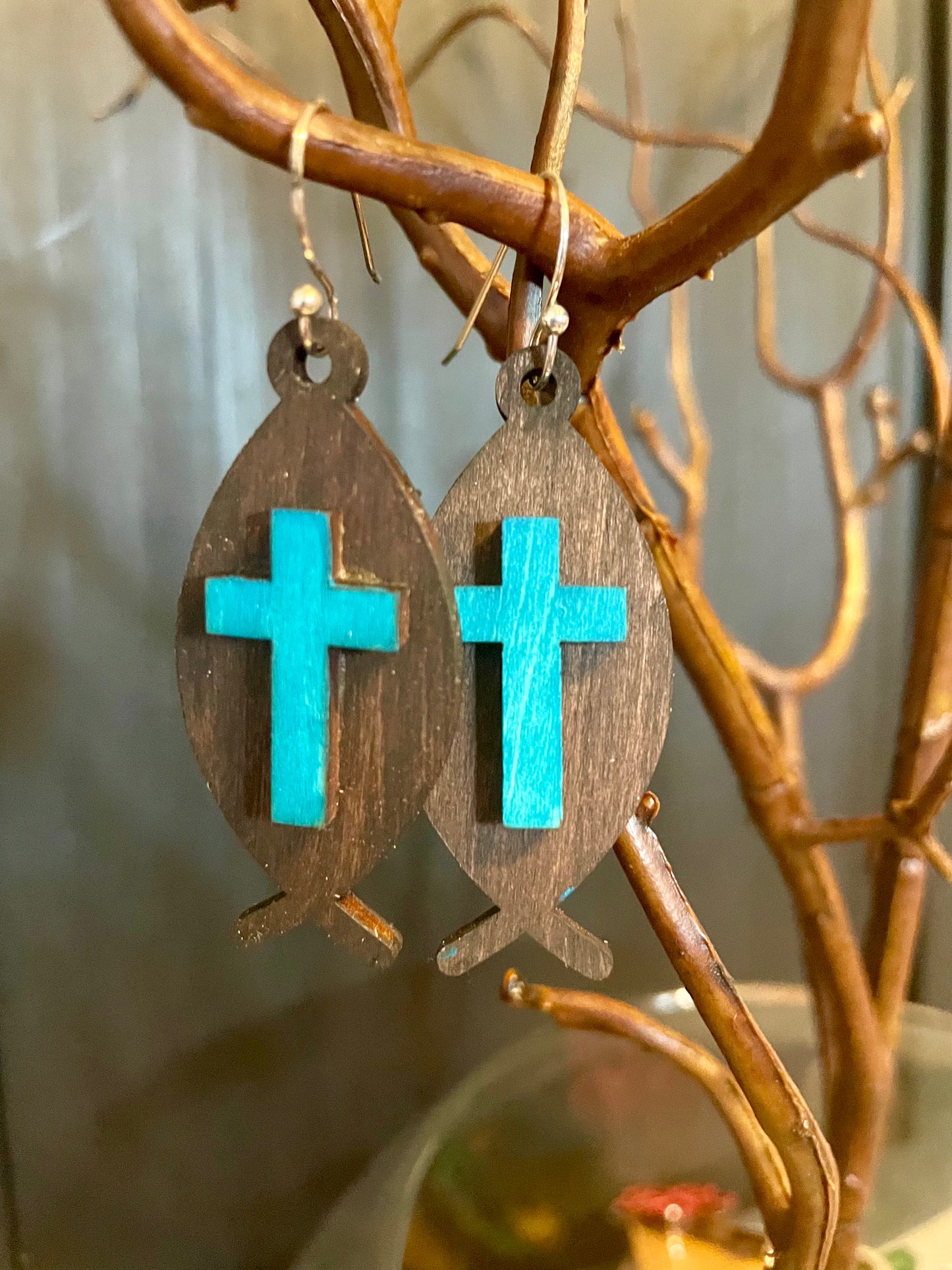 Wood Earrings