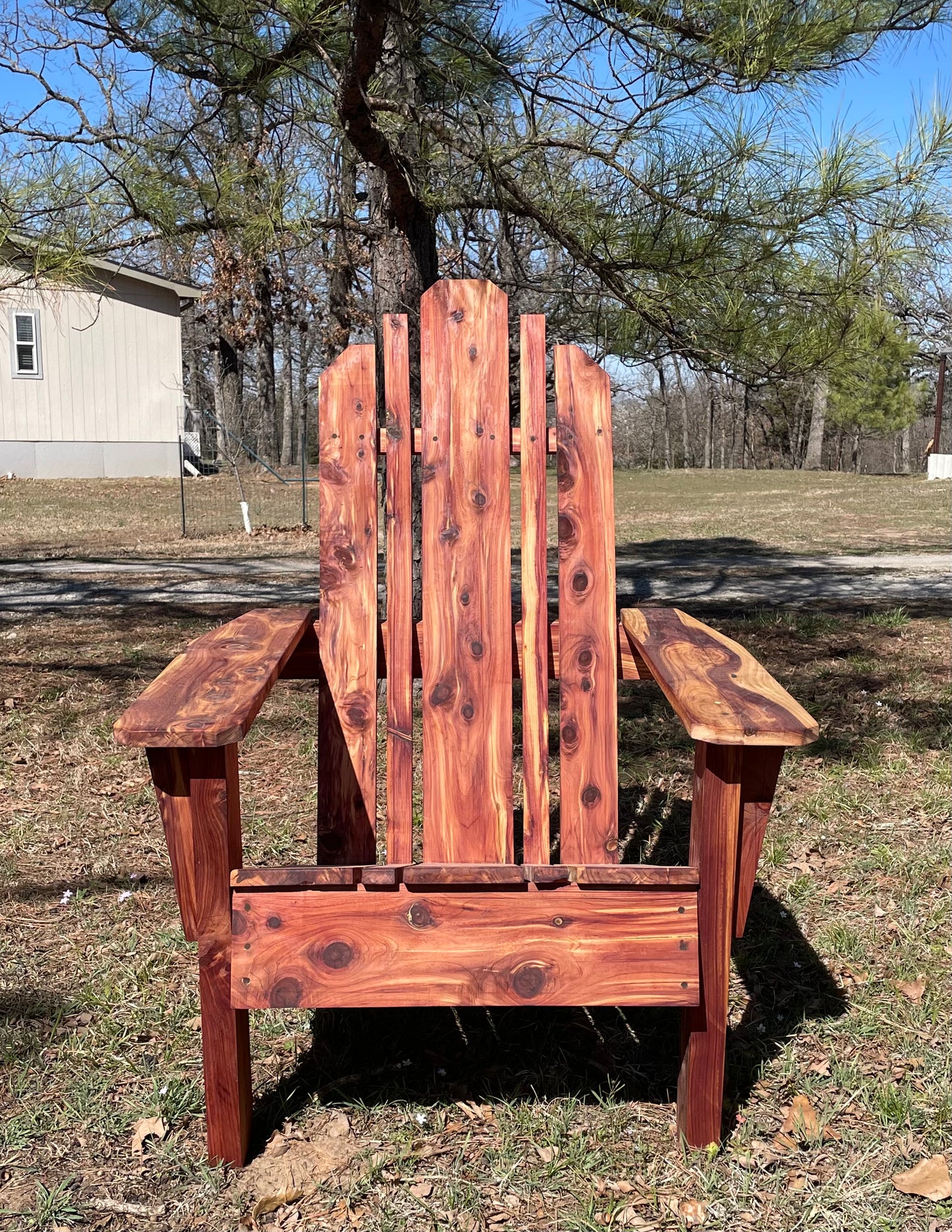 Custom Made Red Cedar Adirondack