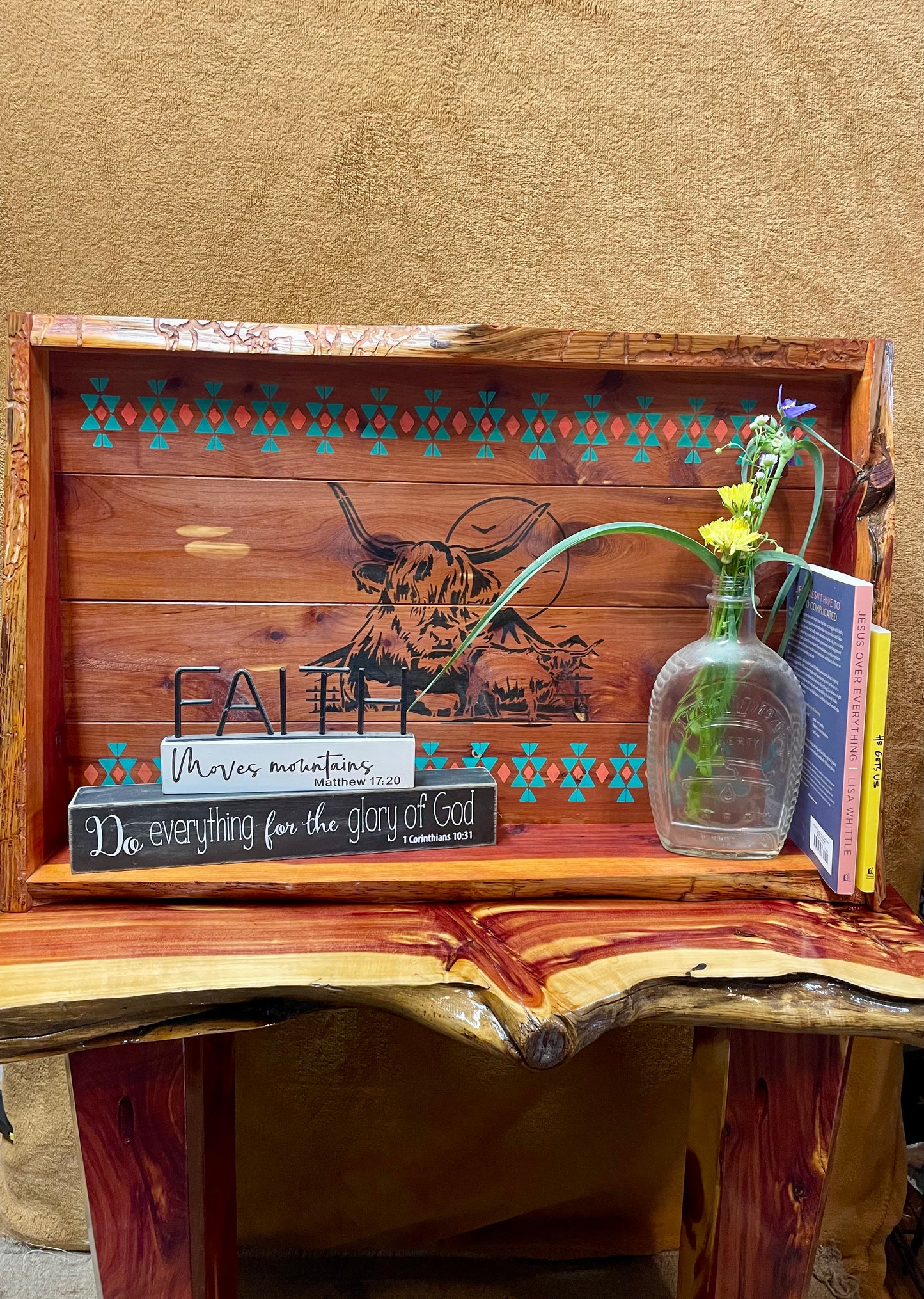 Rustic Live Edge Shelf Large