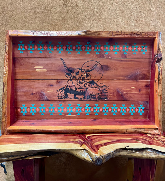 Rustic Live Edge Shelf Large