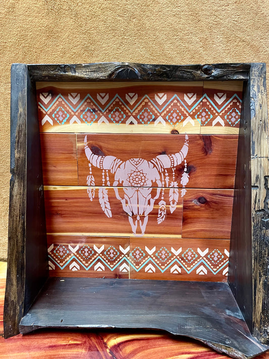 Rustic Live Edge Small Shelf