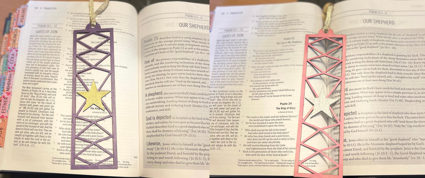 Handmade Reversable Bookmarks