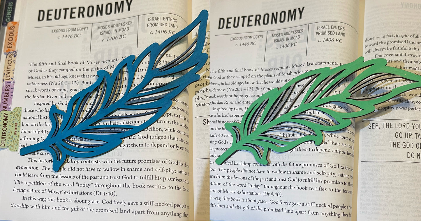 Handmade Reversable Bookmarks